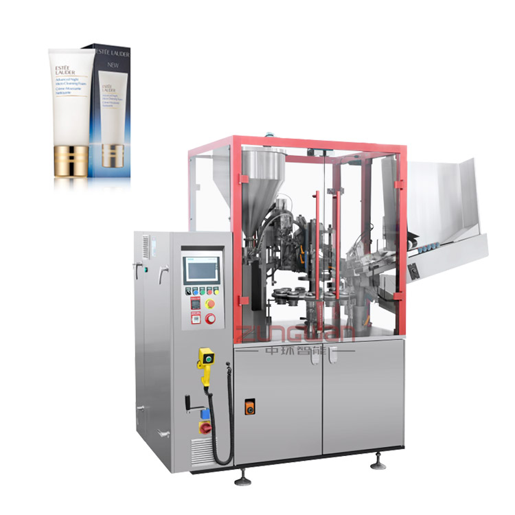 價(jià)格便宜新型軟管定量灌裝機(jī)，潔面乳灌裝封尾機(jī)廠家