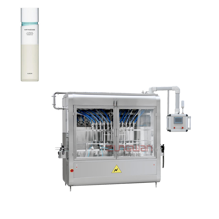 全自動(dòng)防曬露灌裝機(jī)，上海定量灌裝機(jī)品牌制造商