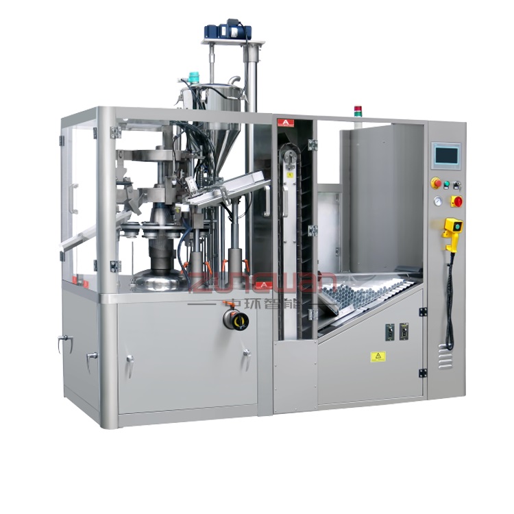 杭州定量膏體灌裝封尾機，全自動軟管封尾機品牌廠商